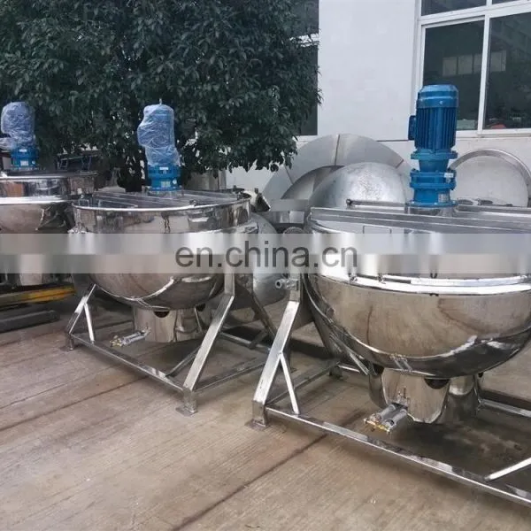 Industrial Electric Heating Pressure Cooker/jacket Kettle With Agitator photo-5