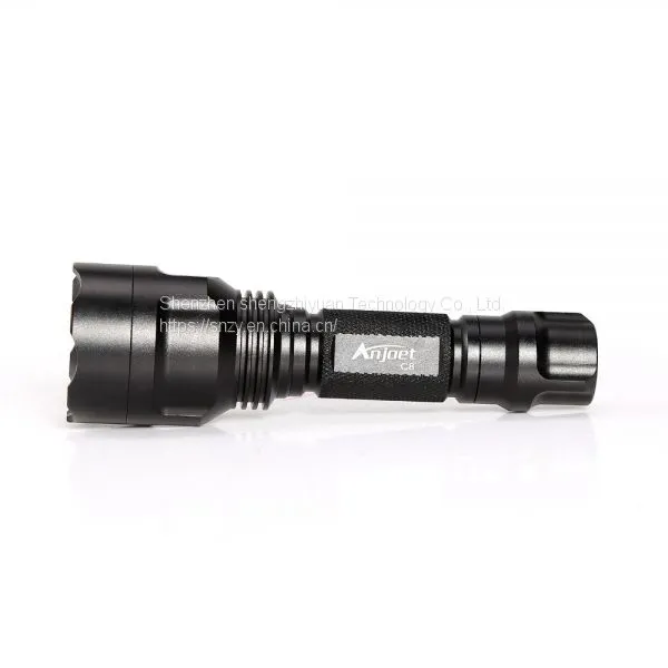 C8 Tactical LED Flashlight XML L2 Torches Lamp Waterproof 1moed Aluminum Flashlamp For Cycling Bikeing Camping Hunting photo-3