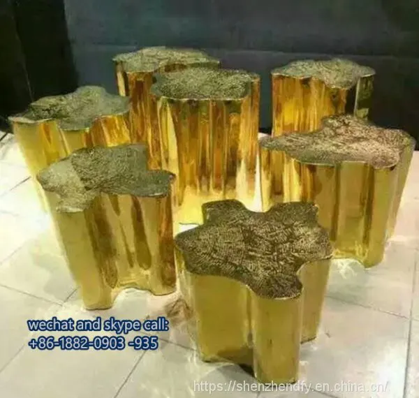 Stainless Steel  Furniture Sculpture Customized Practical And Beautiful