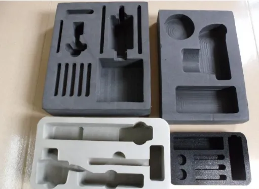 Packaging Material / Jewelry Thickness 10mm / 100 Mm Pu / Epe Foam Inserts photo-2