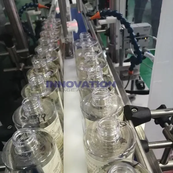 Automatic Double Heads Lotion Bottling Machine photo-3