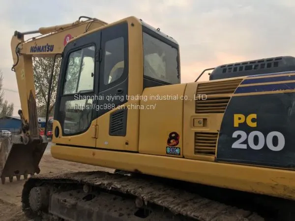 USED ORIGINAL JAPAN KOMATSU 200-8 CRAWLER EXCAVATOR photo-2