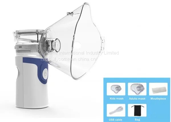 Handheld Mesh Nebulizer Machine For Travel Use,Home Daily Use,Medication Flow Rate 0.4ml/Min photo-2