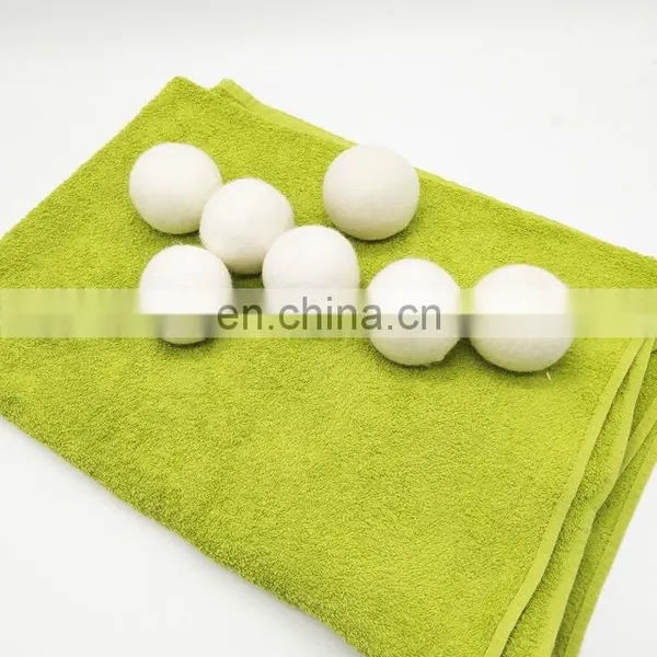 Best Sellers 2019 Private Label Eco-friendly Wool Felt Laundry Dryer Balls photo-4