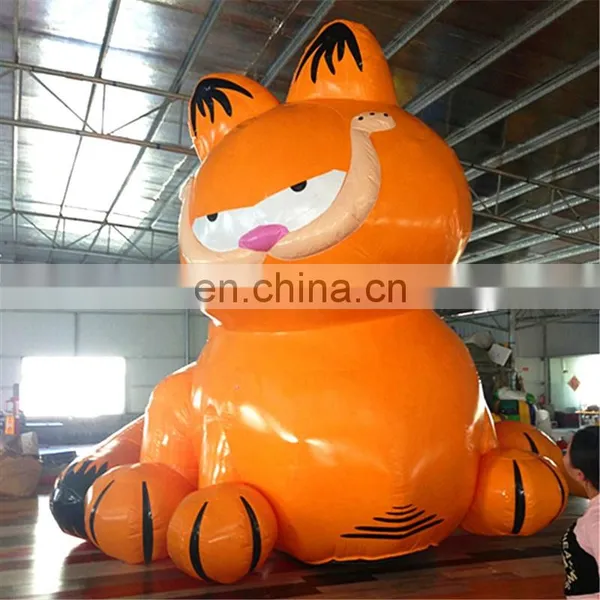 Charming Large Inflatable Fat Cat Cartoon Inflatable Event Decoration Figure Model For Mall ,Event photo-4