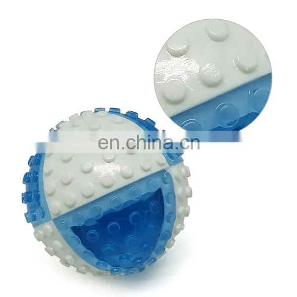 Manufacture New Design Ball Toy Double Colors Dog Play and Chew Toy photo-5