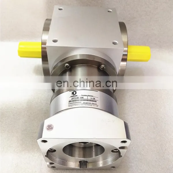 ZPT140-16K High Quality Double Shaft Output Flange Type Planetary Gearbox 2 Speed Reducer photo-3