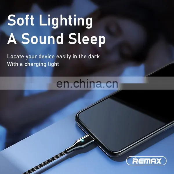 Remax RC-158 Two-color Braided Zinc Alloy Shell Mobile Phone Fast Charging Cable Fast Data Magnetic Charging Cable photo-4