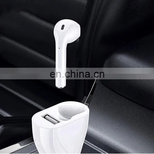 Universal Mobile Phone Accessory Wireless Mono Headphone for Cell Phone Mono Earphone With Charging Box photo-5