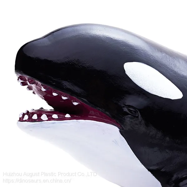 Wholesale Kids Gift Toys Simulation Animal PVC Toy Vivid Orcinus Orca With EN71 ASTM CPSIA photo-2
