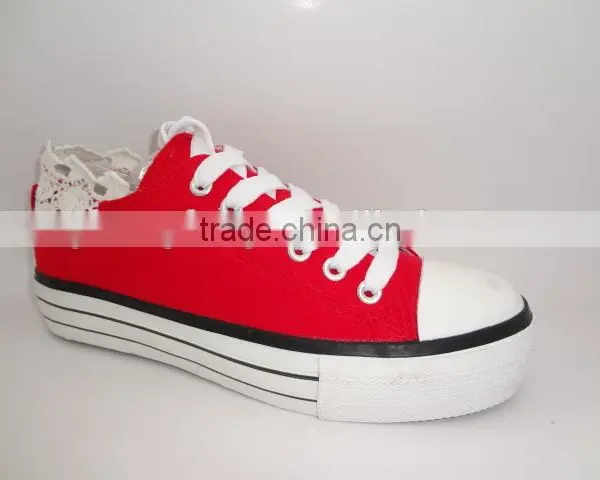 2016 Hot Selling Canvas Shoes, New Arrival Women Flat Shoes, Most Popular Women Casual Shoes photo-4