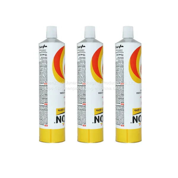 Collapsible Aluminum Shoe Polish Tube