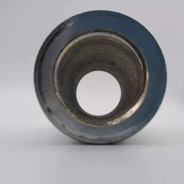 Straight Steel Rebar Coupler /Stainless Steel Threaded Rod Bar Round Screw Sleeve photo-2