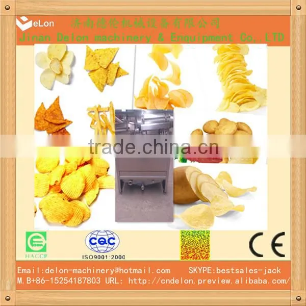 french potato chips processing line