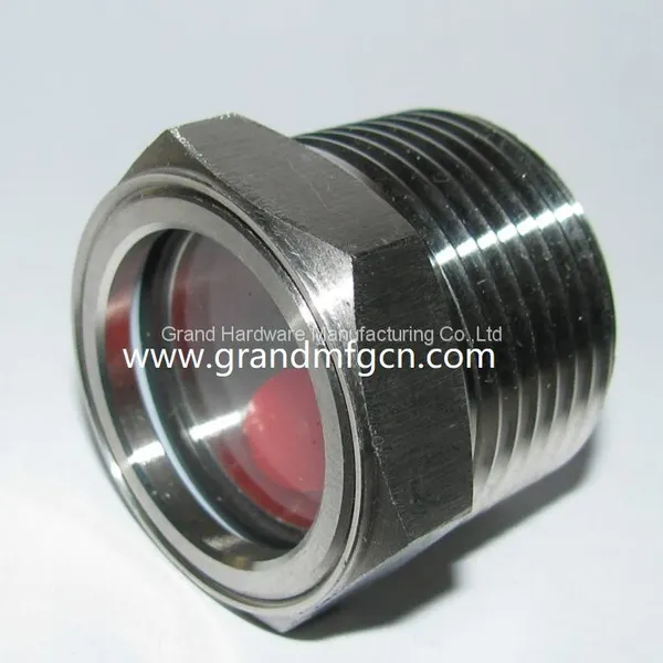 Stainless Steel 304 Liquid Level Sight Glass for Heavy Duty Forklift Trucks Manufacturer