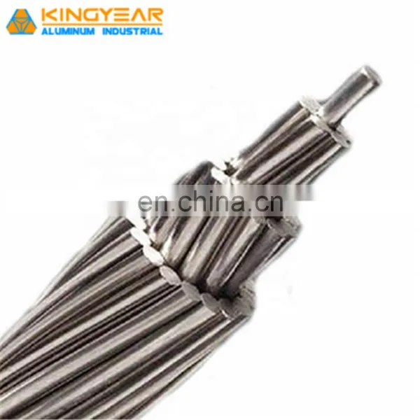 900 KCMIL/AWG Acsr Cable / Acsr Conductor Overheads Line Acsr Canary Conductor 54/7 Steel-Core Aluminum Stranded Conductor photo-5