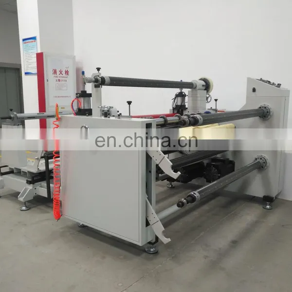 Medical Protective Cloth Non Woven PP Plastic Making Machine Non Woven Slitting Rewinding Machine photo-3