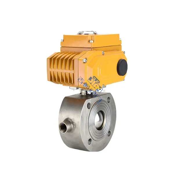 Electric Stainless Steel Wafer Insulated Ball Valve photo-3
