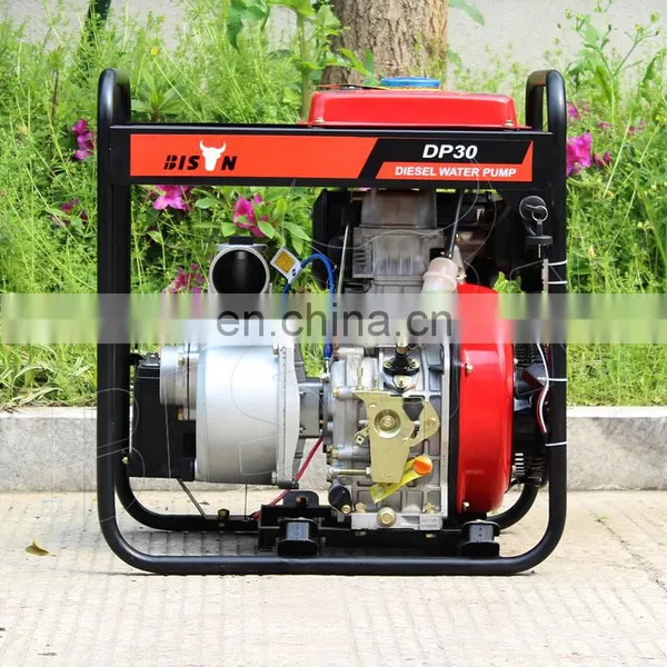Bison China 6HP Single Cylinder High Pressure Diesel Centrifugal Selfpriming Water Pump photo-2