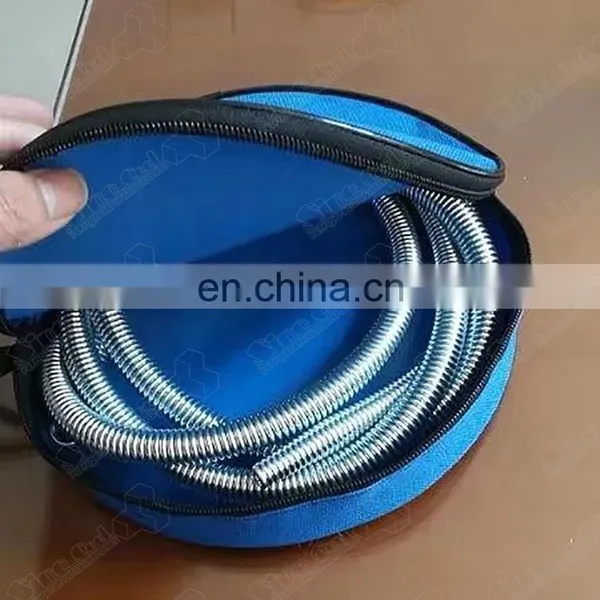 Resorte de doblado de tubería de cobre para aire acondicionado 1M 2M 3M, resorte de doblado de tubería manual photo-4