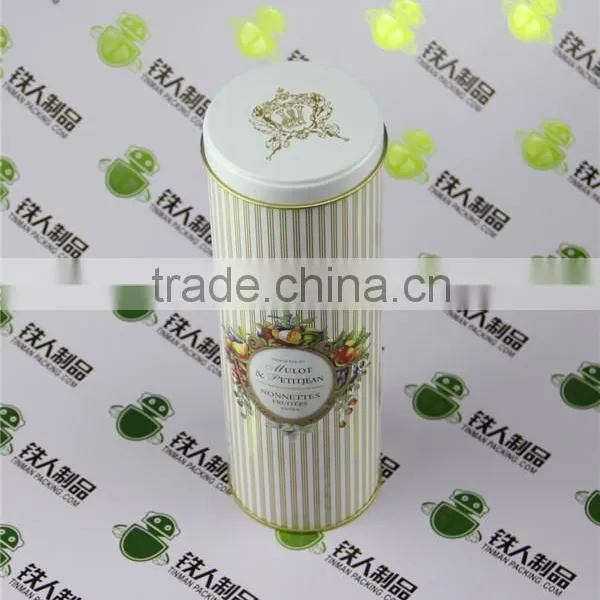 Plain Tin Box Round Skylights USB Tin Watch Case Print LOGO photo-3