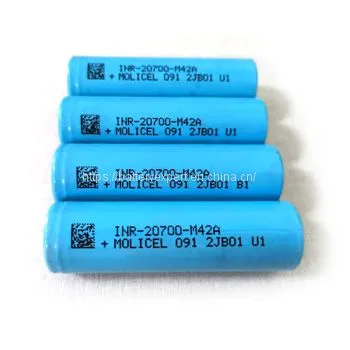 China MOLICEL INR-18650 P26A M35A INR20700 INR21700 P42A M50A Lithium18650 21700 Li Ion Battery Cell photo-4