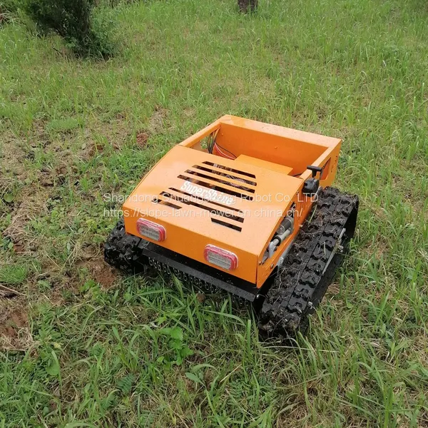Loncin 196cc 7HP Gasoline Engine Battery Operated Radio Controlled Weeding Machine photo-4