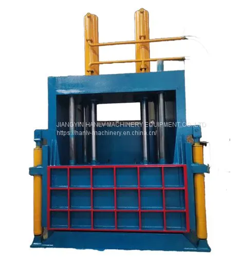Vertical Hydraulic Scrap Tire Baling Baler Machine for Sale