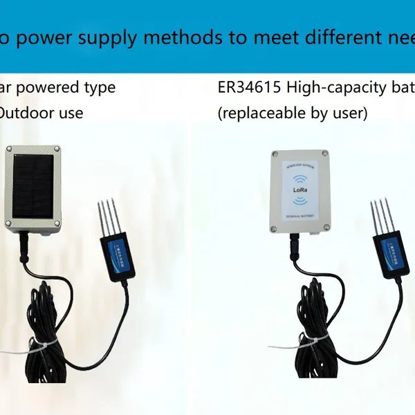 8-in-1 Wireless Soil Tester With Built-in Battery LoRa Soil Moisture Temperature Salinity EC PH NPK Sensor Environmental Sensors photo-2