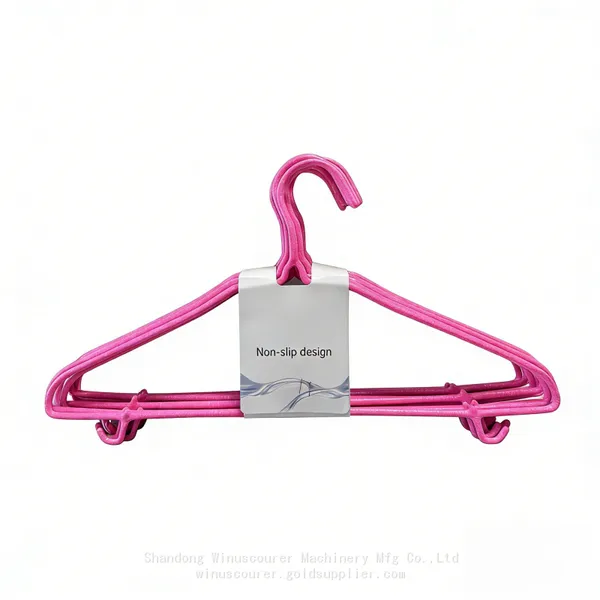 Slim Non-slip Metal Hangers Space Saving Closet Organizer Hangers photo-3
