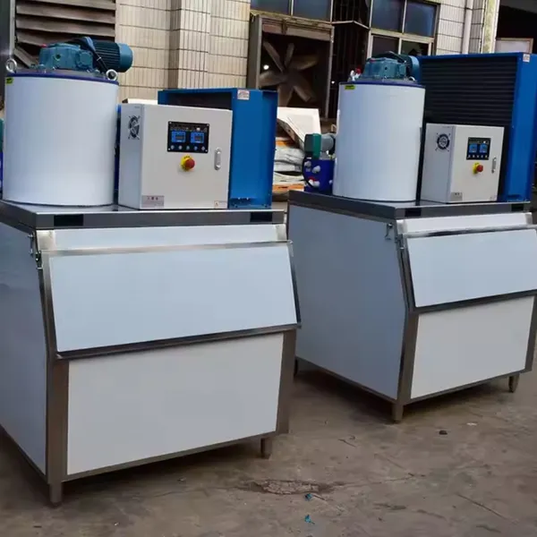 Linsky 1000kg/24hr Fish Frozen Flake Ice Machine photo-2