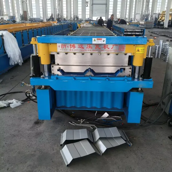 Vertical Seam Roof Panel Forming Machine, Locking Roof Plate Machine photo-4