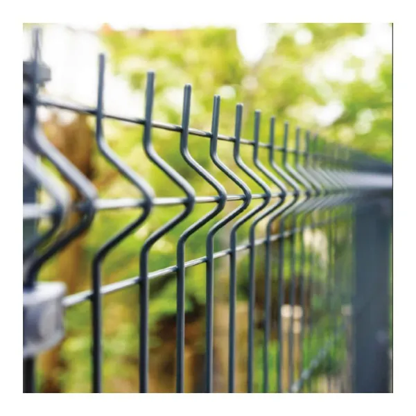 Best Selling Powder Coated Galvanized 3D Curved Steel Fence Panel Welded Wire Mesh PVC photo-2