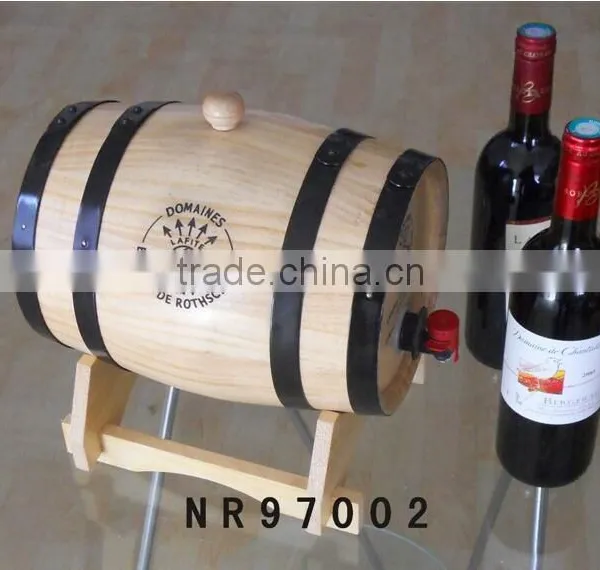Oak Material Wood Type Sake Storage Boxes, Wooden Wine Barrels, Empty Whiskey Barrel photo-2