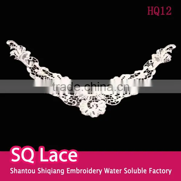 Chemical Embroidery Lace Collar Lace Brooch for Wholesale