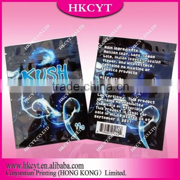 Plastic Rolling Tobacco Pouch/ Tobacco Pouch/Tobacco Pouch With Zipper