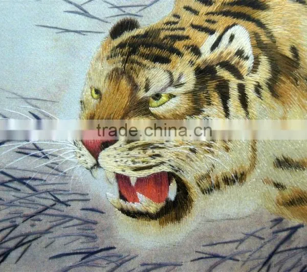 Best Seller Arts and Crafts Handmade Embroidery in Tiger photo-2