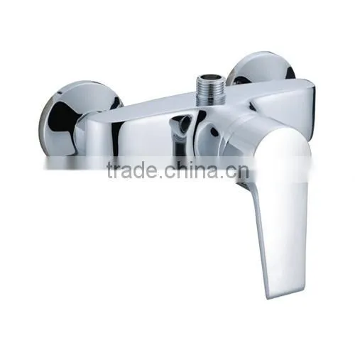 Single Lever Brass Bath Faucet With Diverter Chrome Plated photo-6