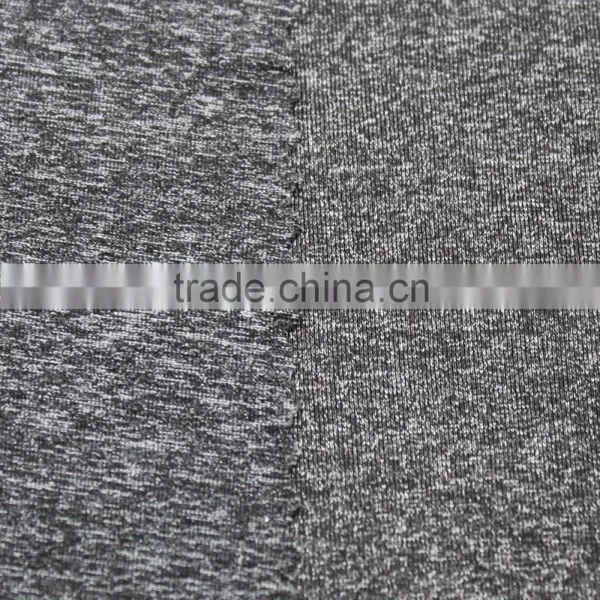 Yarn Dyed Sports Bra Yoga Tank Top Fabric / Knitted Blended Fabric for Yoga Tights photo-5