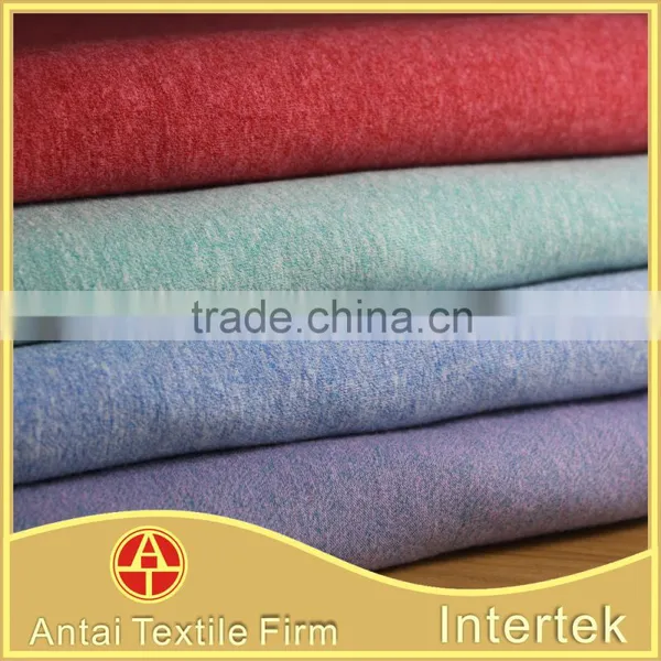 Soft Breathable Cotton Polyester Spandex Single Jersey Fabric for T-shirt photo-4