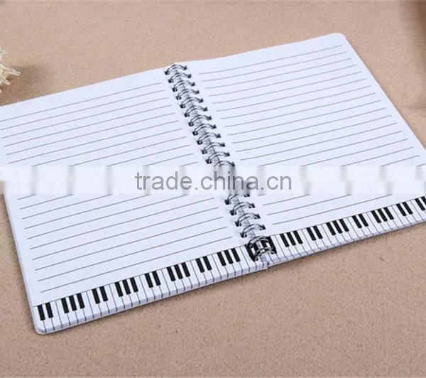 the Notes Piano Keyboard 32k Notebook Notepad Diary Music Stationery photo-2