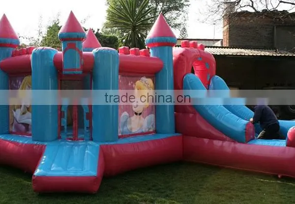 Funny Princess Castle Bouncy Castle Inflatable Princess Bounce House for Sale photo-3