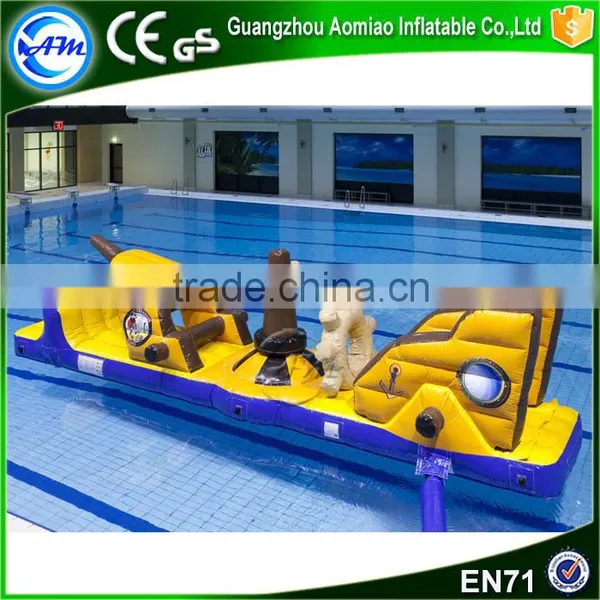 Hot Sale Sdult Outdoor Obstacle Course Equipment Pirate Ship Inflatable Water Obstacle Course for Sale Supplier's Choice photo-2