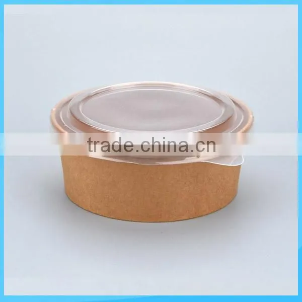Disposable Food Grade Paper Salad Bowl/ Cup photo-3