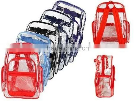 Clear PVC Backpack YX-PVCB06001
