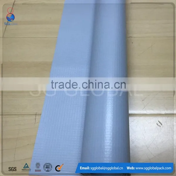 China Reinforced Pvc Coated Tarpaulin Fabric photo-2
