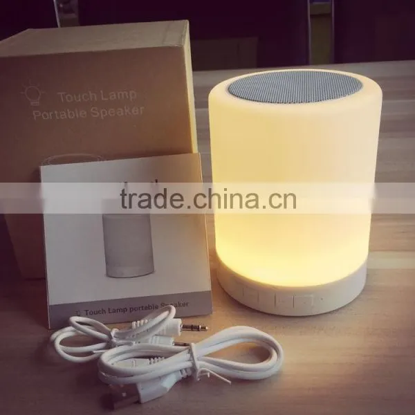 Outdoor Smart Lamp Music Mini Bluetooth Bowl Shape Portable Mini Speaker photo-2
