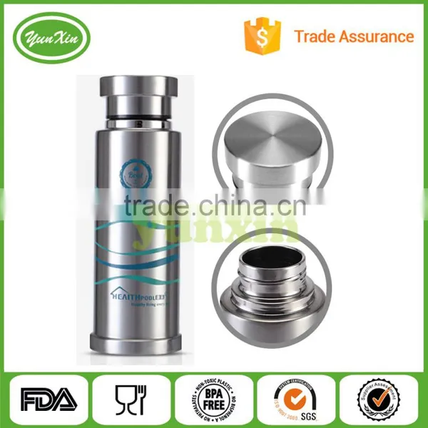 Wholesale 380ml Double Wall Stainless Steel Sport Bottles With Flat Cap at Competitive Price photo-2