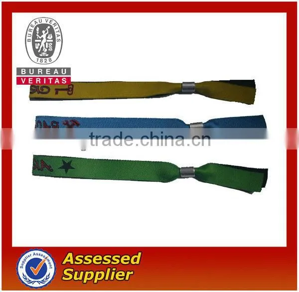 Free Customed Woven Wristbands for Music