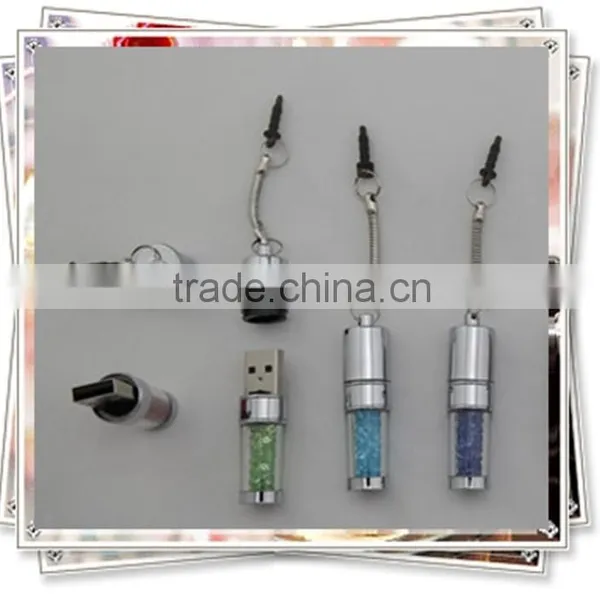 TCR- 0902 USB With Crystals , USB Used as Keychain and Phone Decoration photo-6